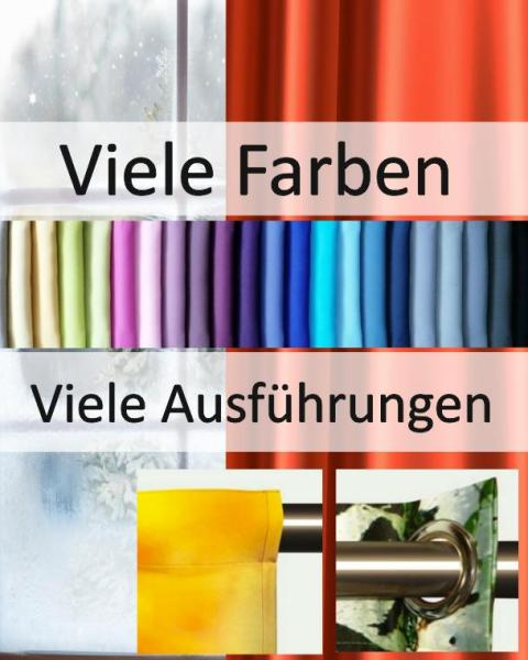 viele farben- thermovorhang